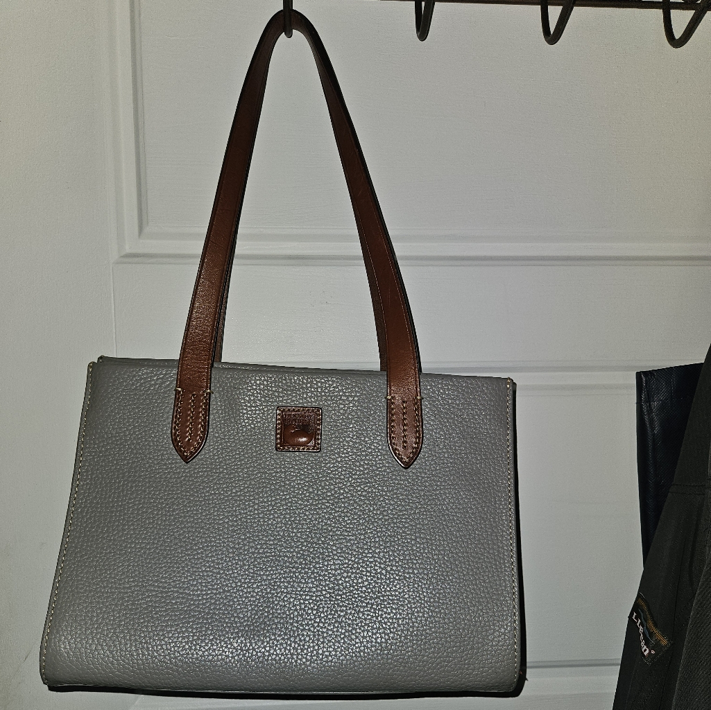 Dooney & Bourke Purse. Excellent Condition. Light Gray In Color
